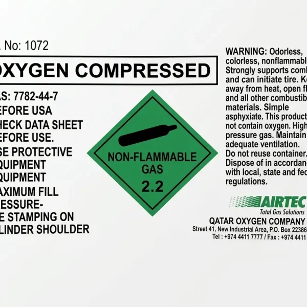 Why Industrial Gas Cylinder Stickers and Labels Matter